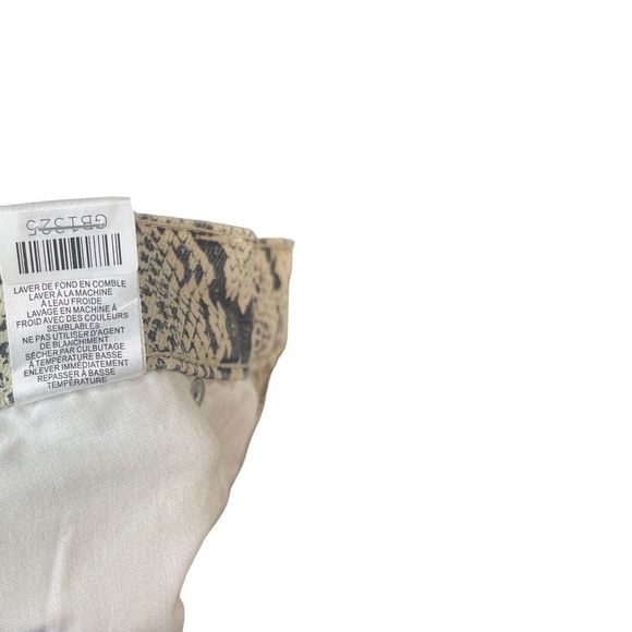 BLUE REVIVAL Snake Print Skinny Leg Jeans Sz 27 - Picture 7 of 8
